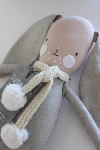 TillyBob Bunny - sparkle and pompoms