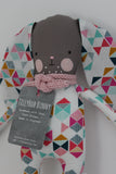 TillyBob Bunny - multi colour geometric