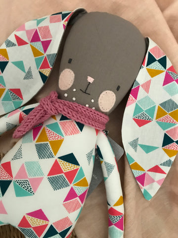 TillyBob Bunny - fun geometric